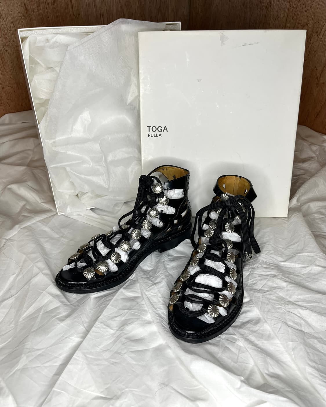 토가풀라 콘초 글래디에이터 샌들 상품이미지2