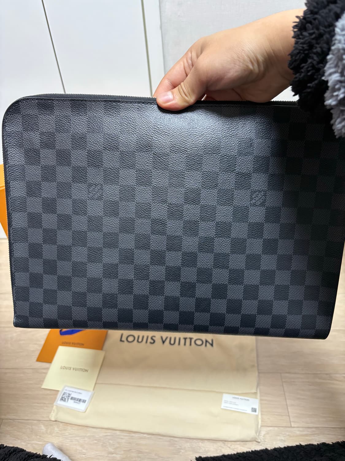 루이비통 다미에 포쉐트주르 gm 클러치 상품이미지3