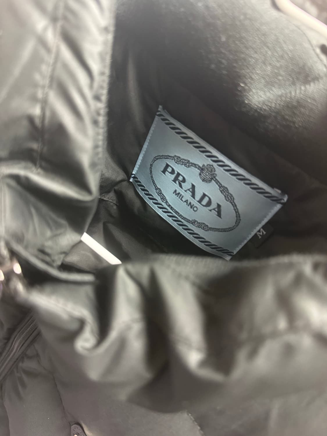 프라다 니트 패딩 M 상품이미지2
