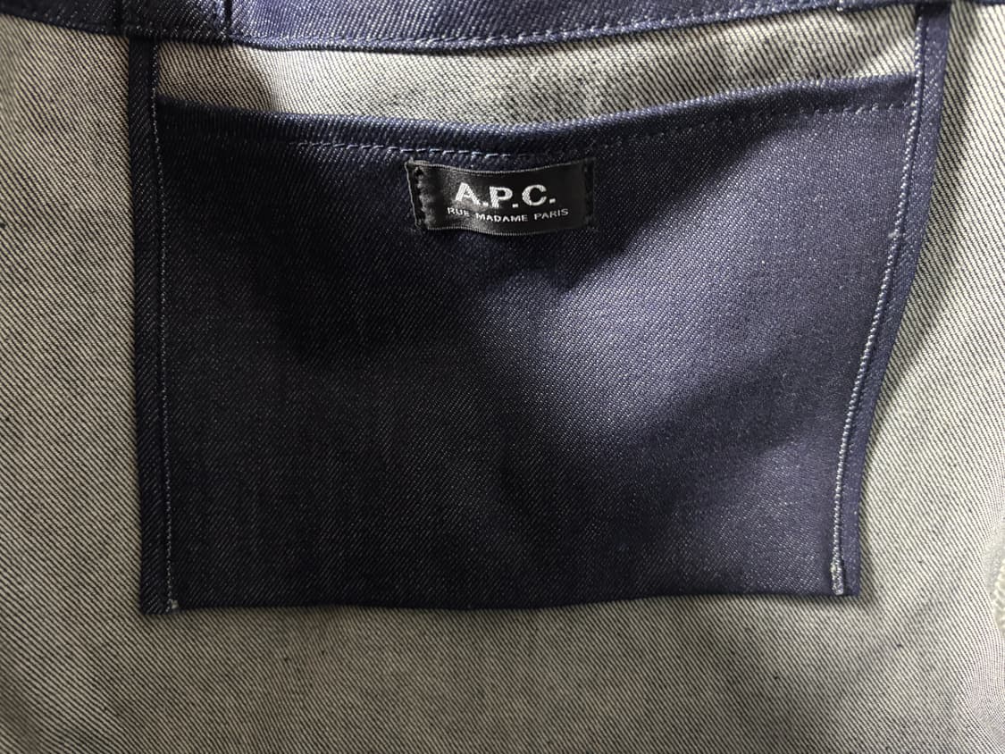 APC (아페쎄) 데님 토트백 상품이미지2