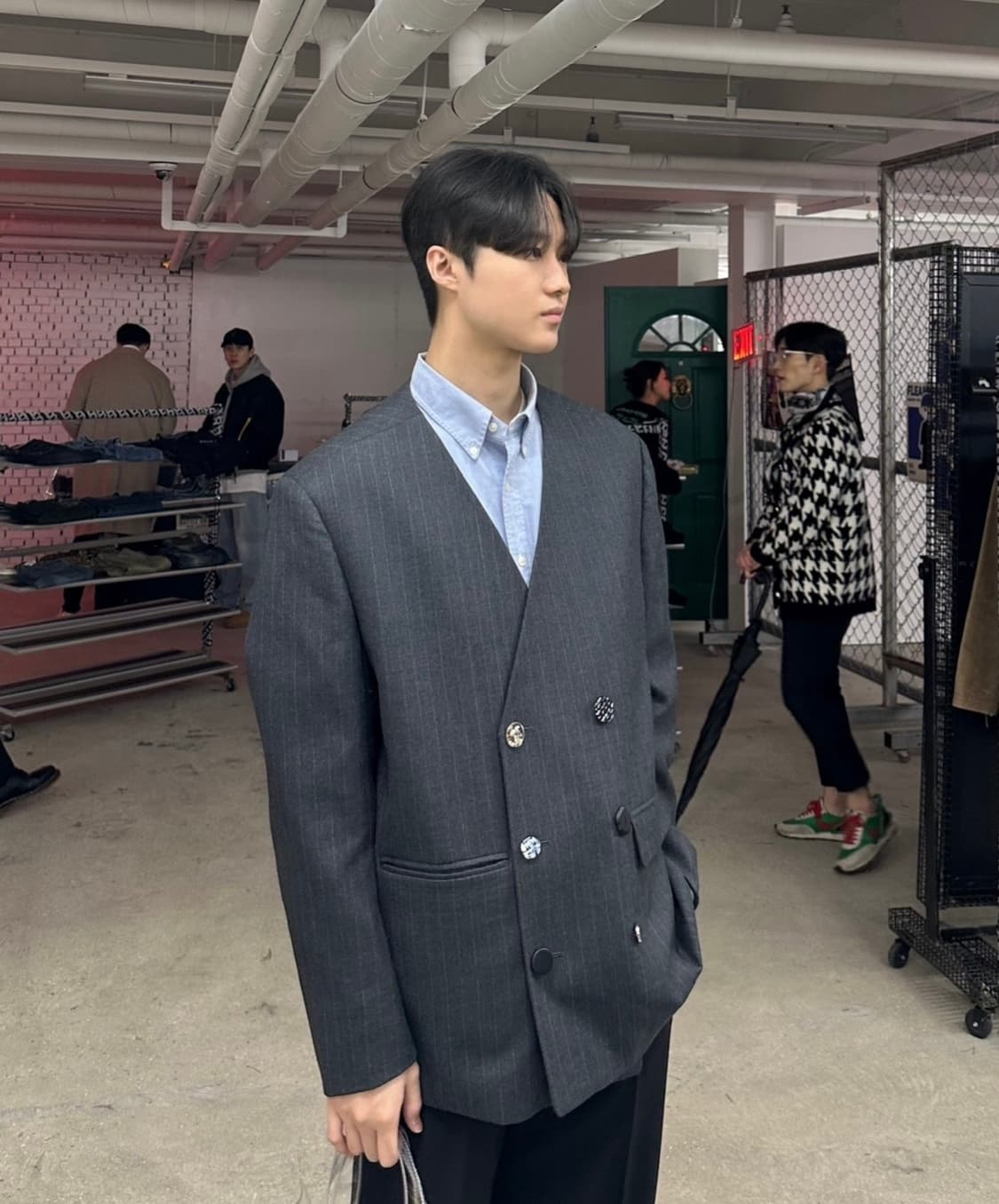 아더에러 더블 브레스트 블레이저 STRIPE A2사이즈 상품이미지2