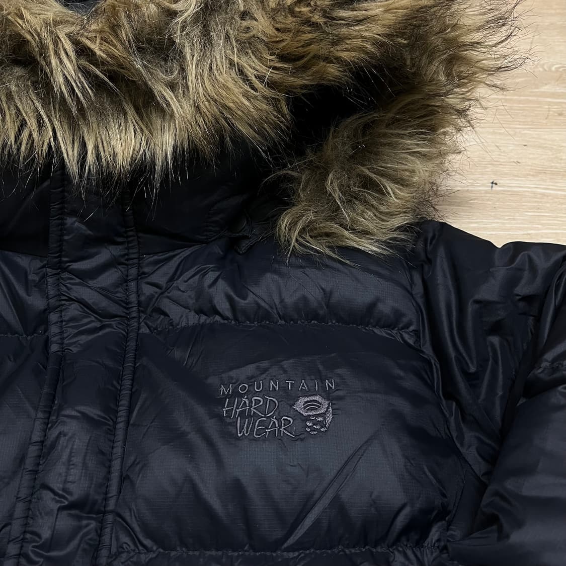 마운틴하드웨어 여성 구스다운 퍼후드 롱패딩 XL 상품이미지5