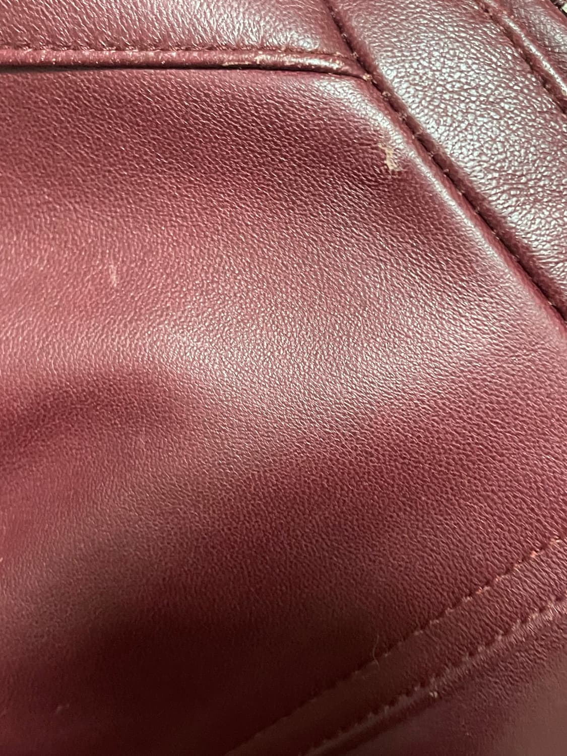 Gabba 양가죽 자켓 버건디 상품이미지5