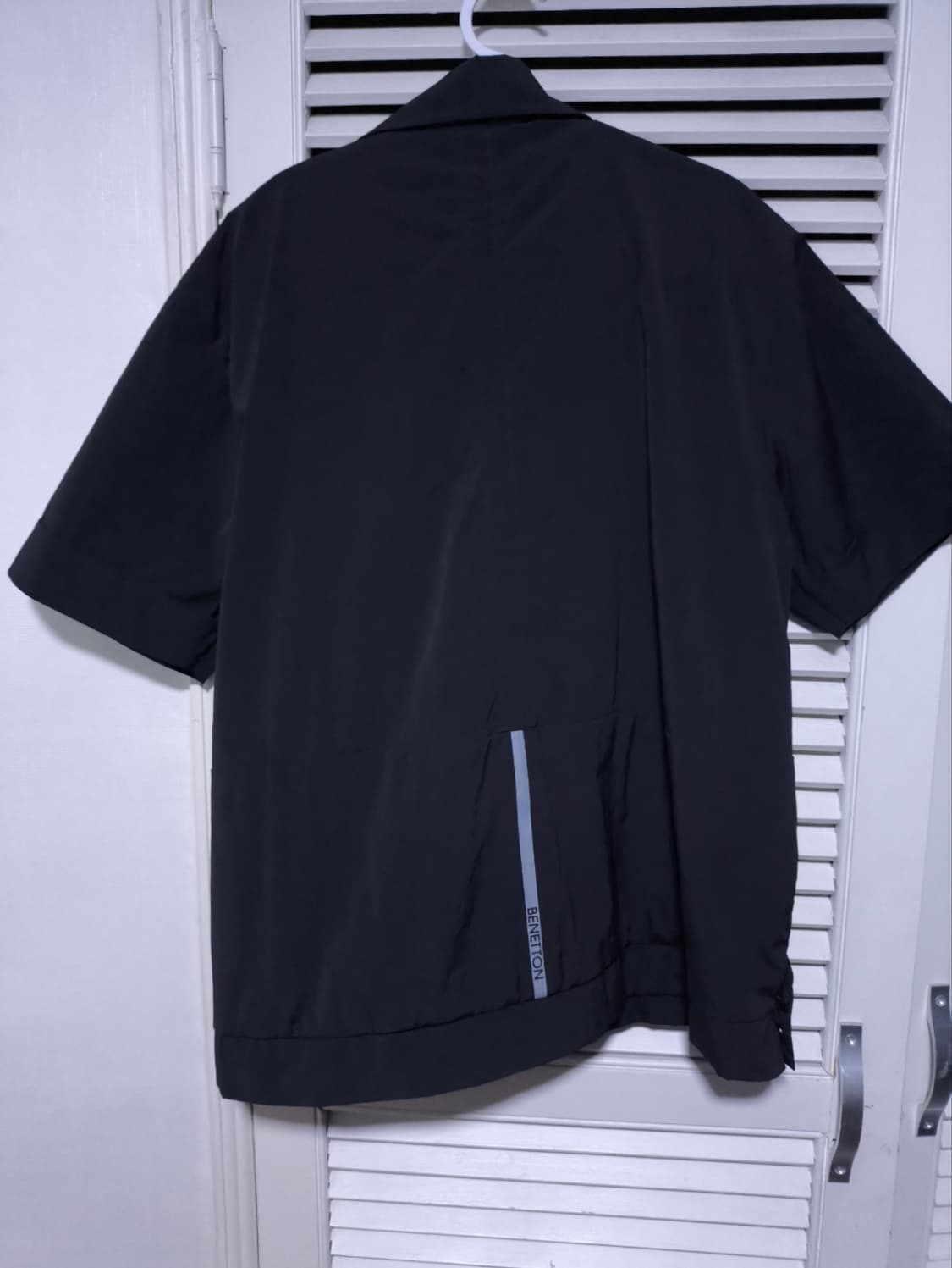 XL 베네통 반팔 집업 상품이미지5