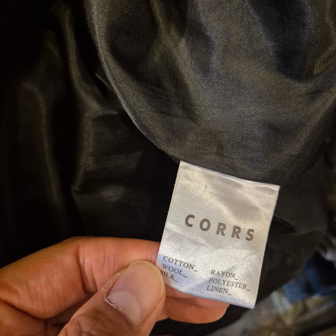 실사이즈-XL(착샷잇음) 블랙 롱 야상점퍼  상품이미지5