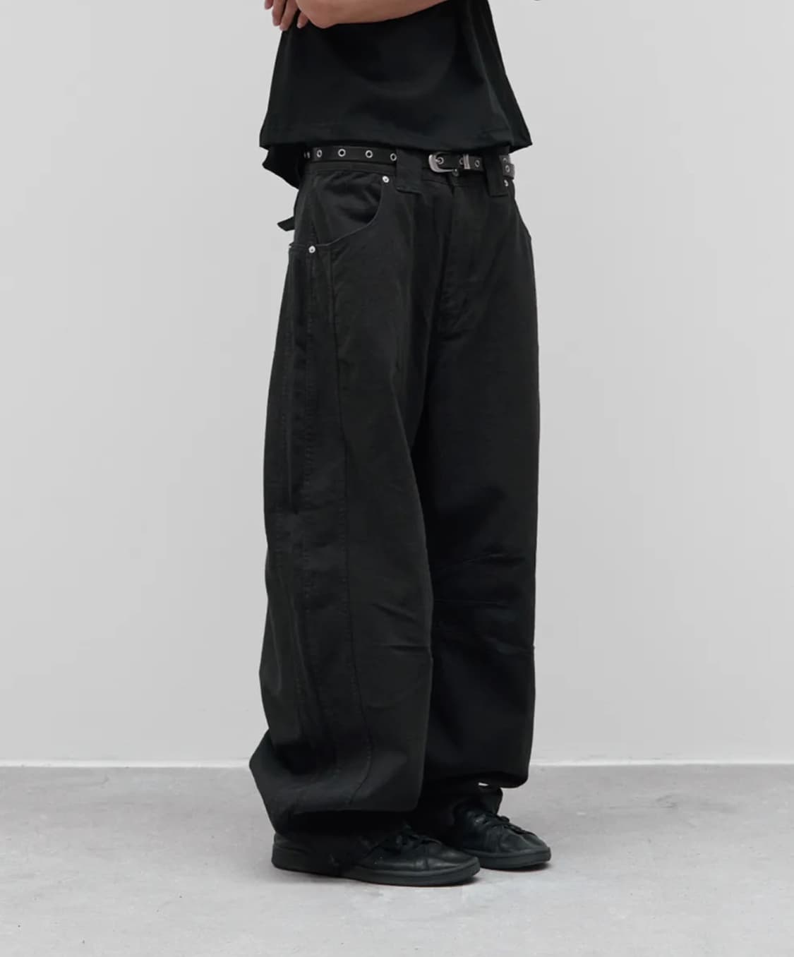 Technical Curved Jeans 상품이미지1