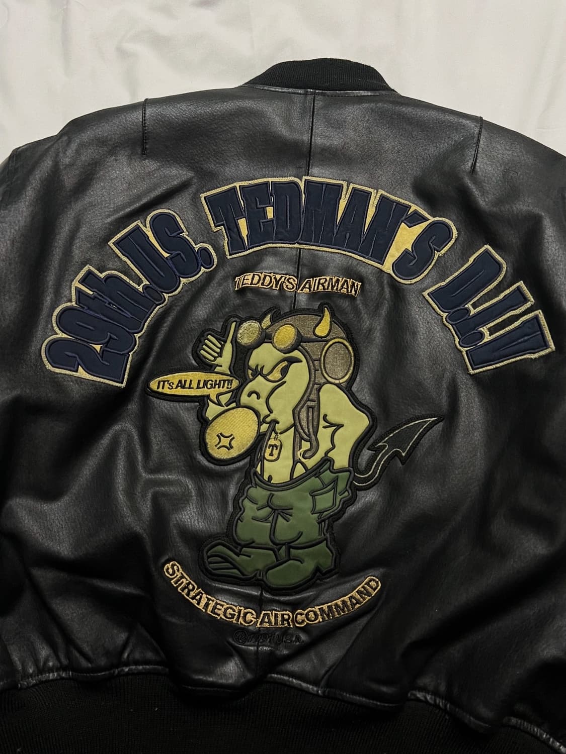 테드컴퍼니 A-2 가죽자켓 상품이미지10