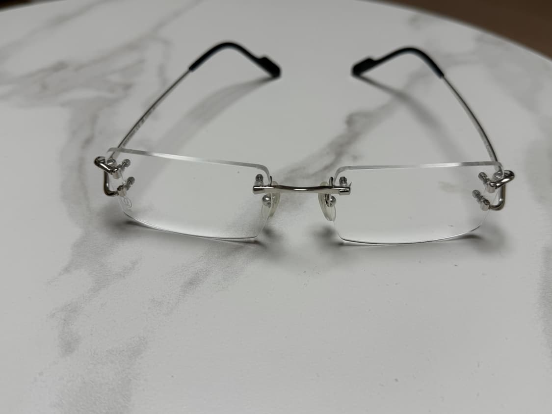 까르띠에 무테 말굽 안경 상품이미지8