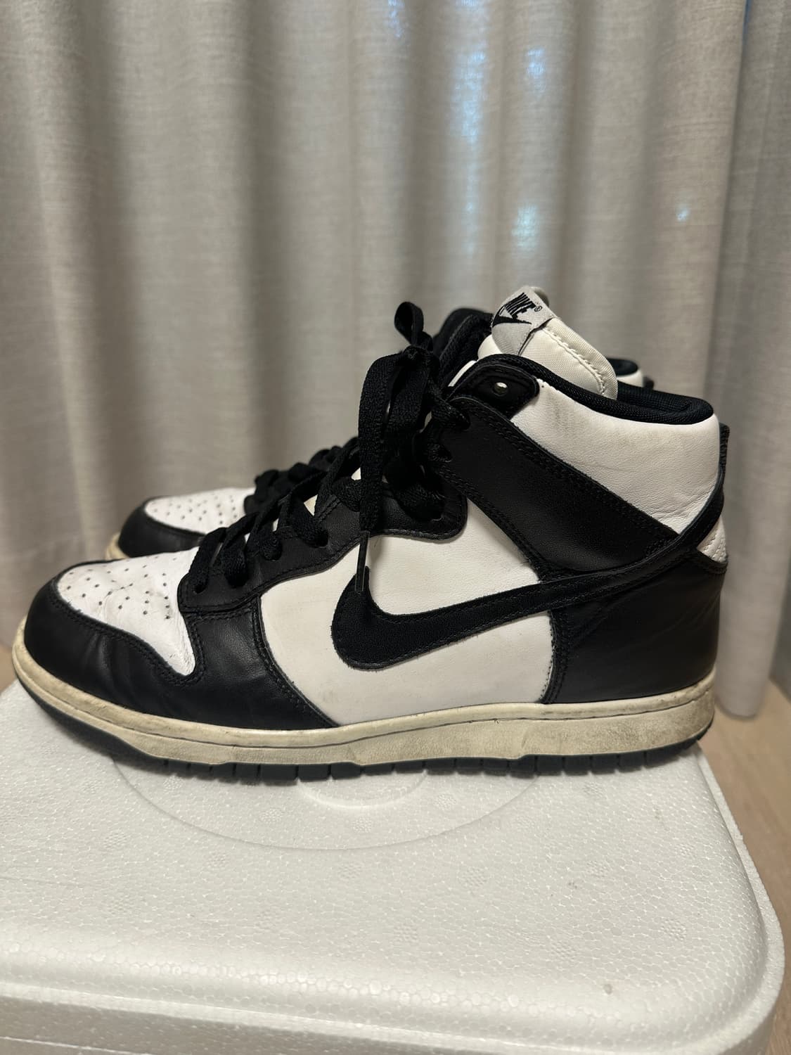 나이키 덩크 하이 레트로 챔피언쉽 화이트 260 상품이미지4