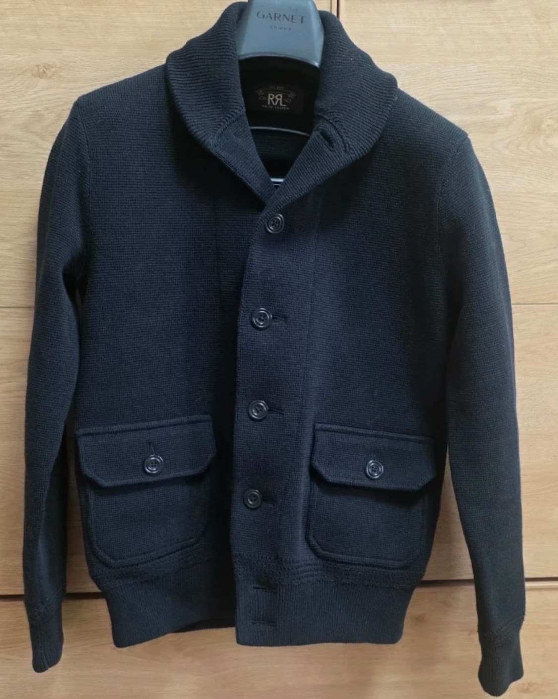 (새상품) rrl 더블알엘 숄카라 가디건 XS사이즈 상품이미지1