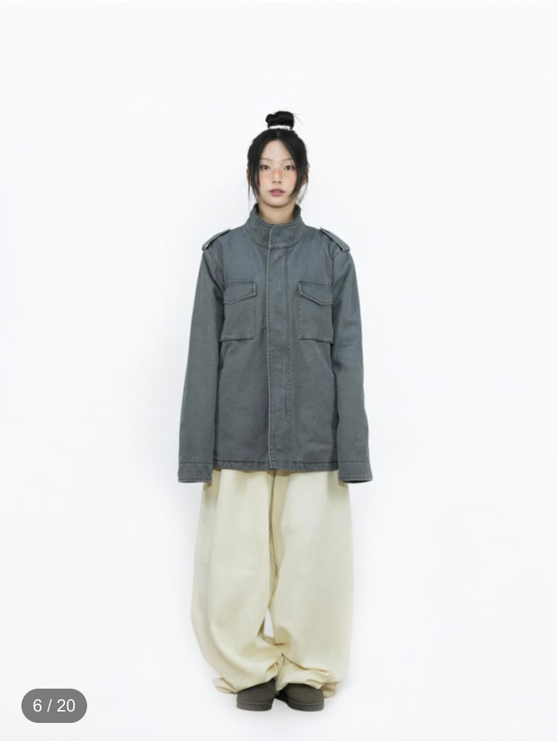 (구매)어스지구 필드자켓 차콜 구합니다 상품이미지1