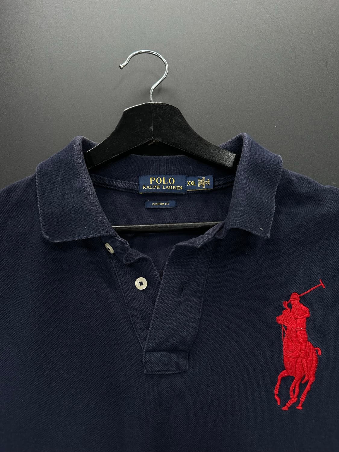 폴로랄프로렌 빅포니 넘버링 PK반팔티 네이비 상품이미지5