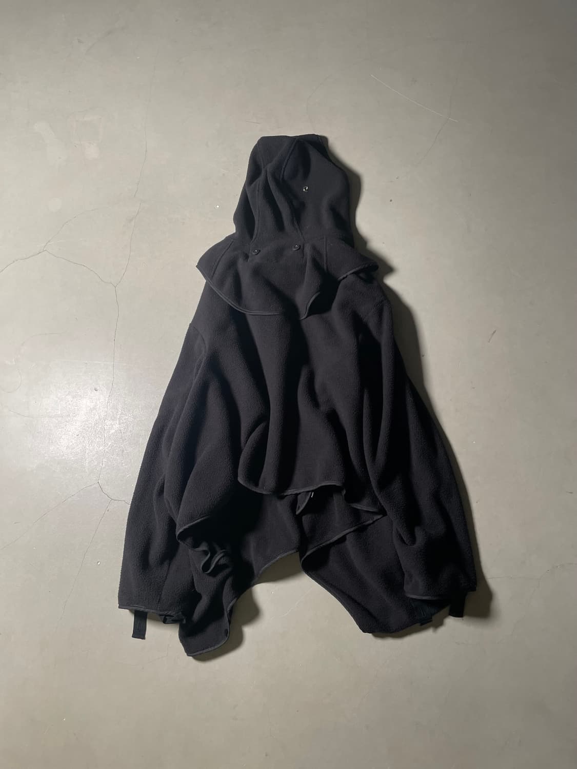 H•d One-Off Fleece Hooded Cape 상품이미지5