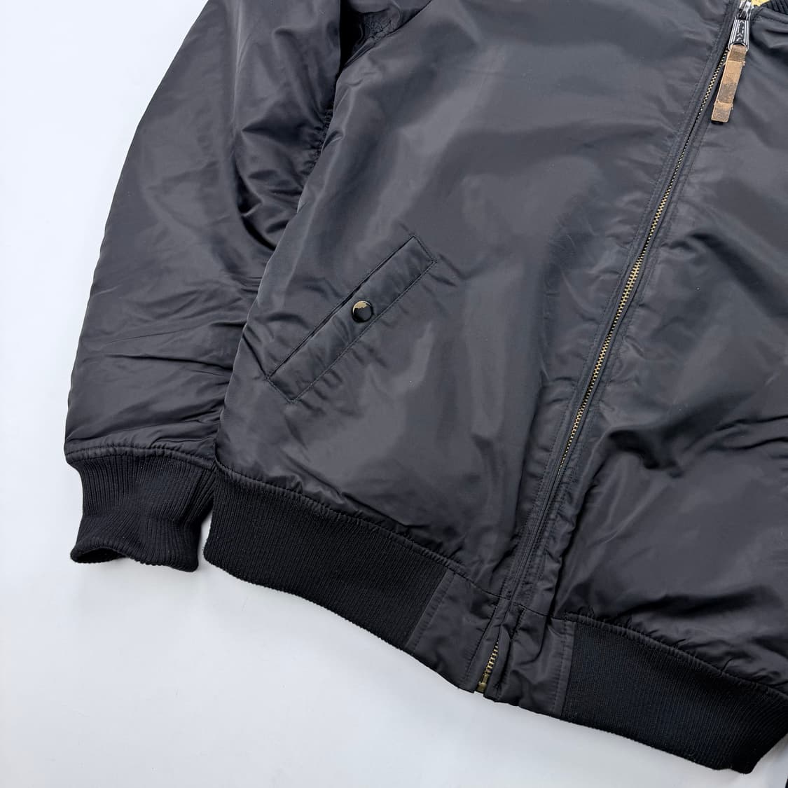 알파인더스트리 ma-1 블랙(L) 상품이미지3