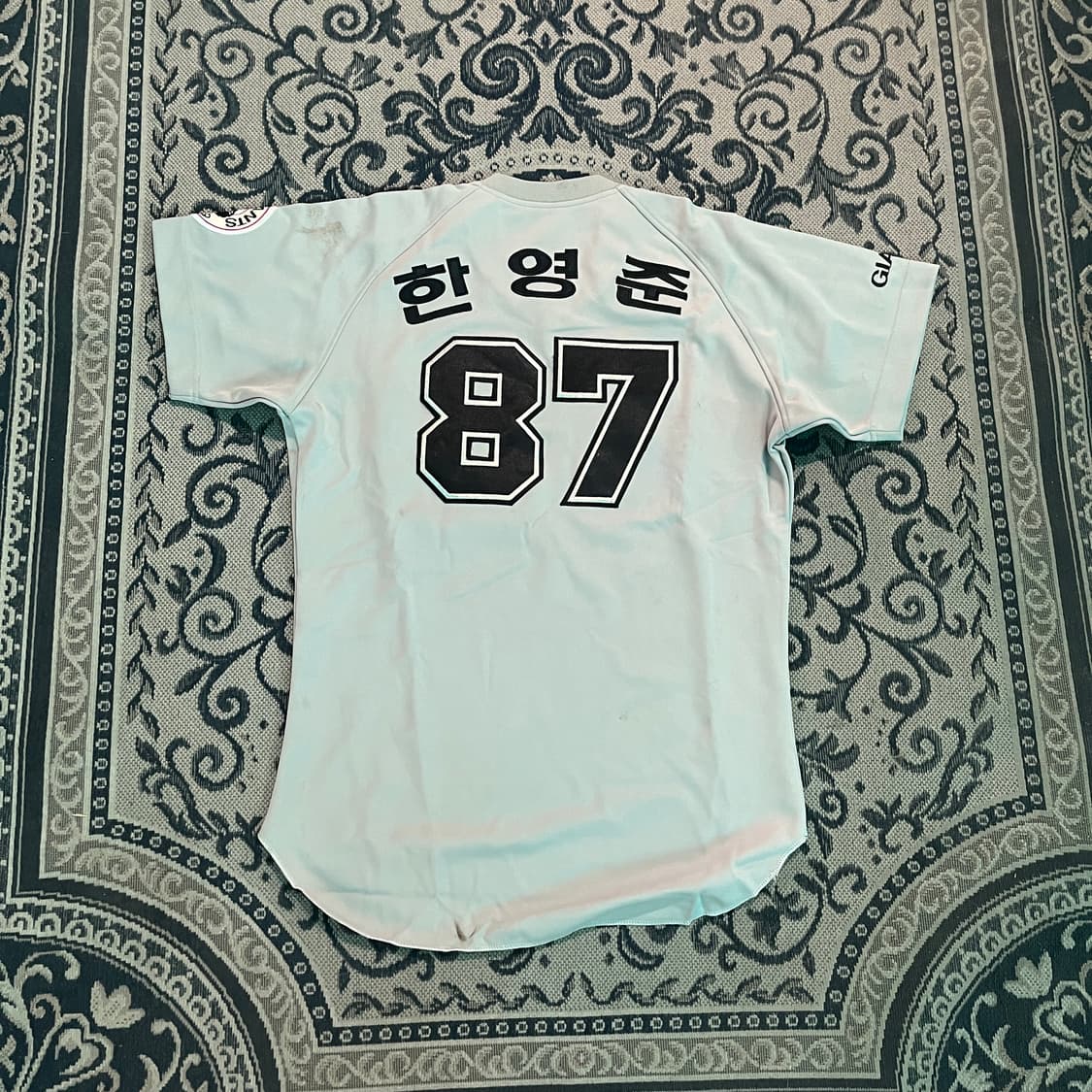 롯데자이언츠 올드 한영준 코치 실착 유니폼/W2677 상품이미지4