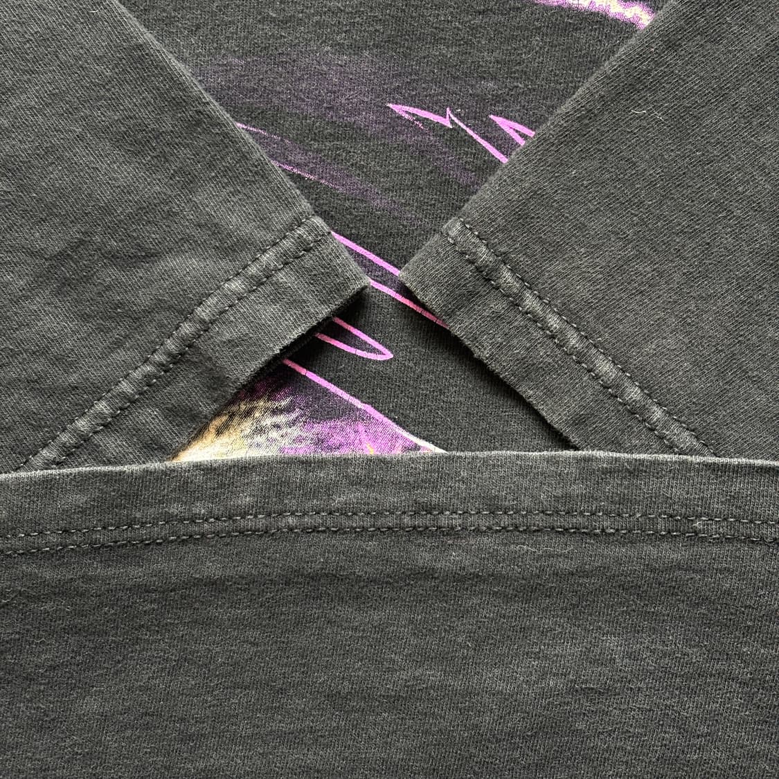 빈티지 할리데이비슨 라이트닝 티셔츠 상품이미지5