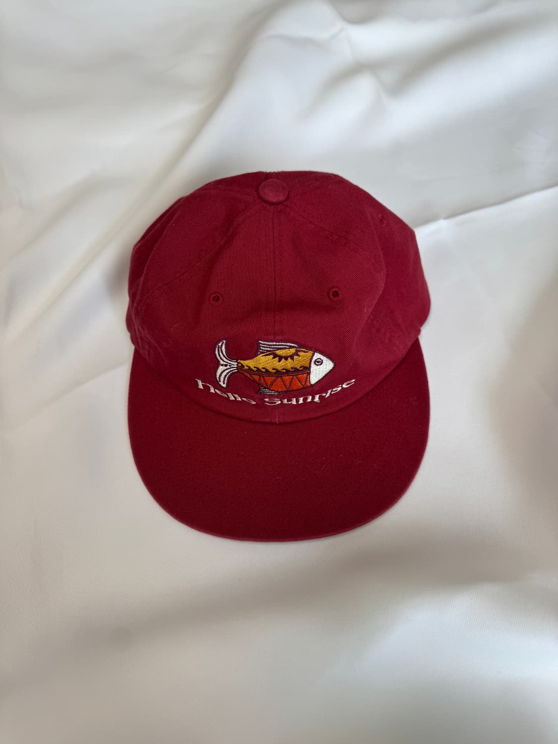 헬로선라이즈) 에스닉 피쉬 자수 6패널 볼캡 상품이미지2