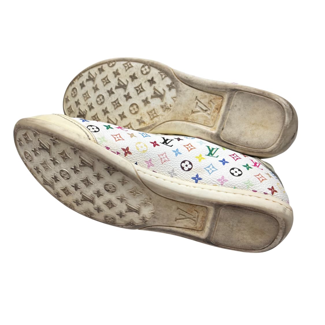 루이비통 36.5 멀티 화이트 스니커즈 상품이미지6