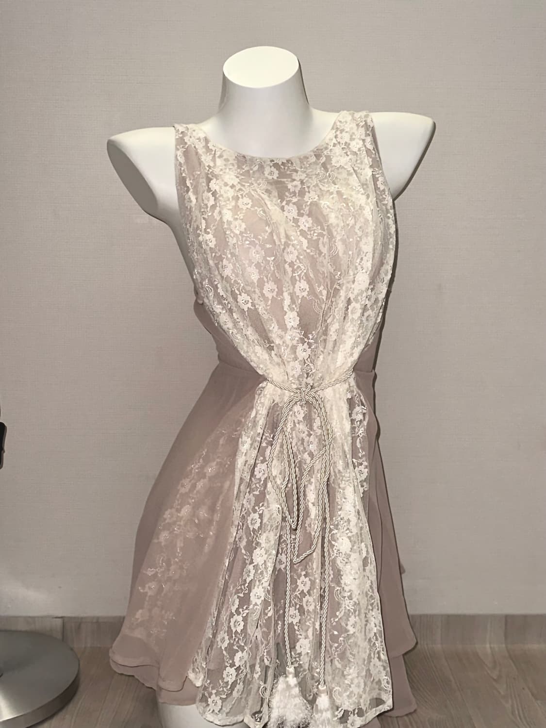 빈티지 페어리코어 레이스 투웨이 원피스 상품이미지1