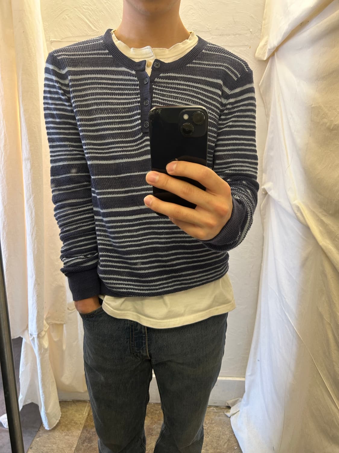 Armani 헨리넥 상품이미지1