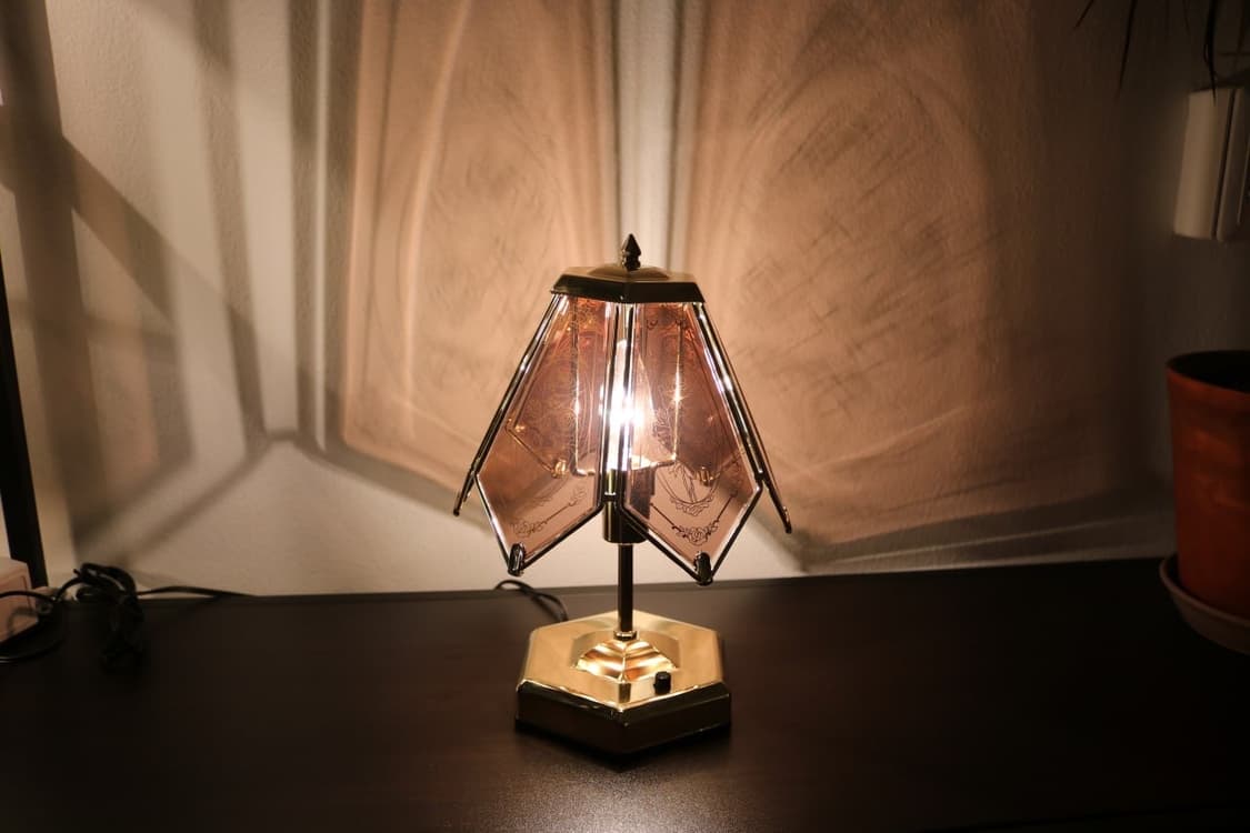 1980s 일본 빈티지 테이블 램프 (미사용) 상품이미지1