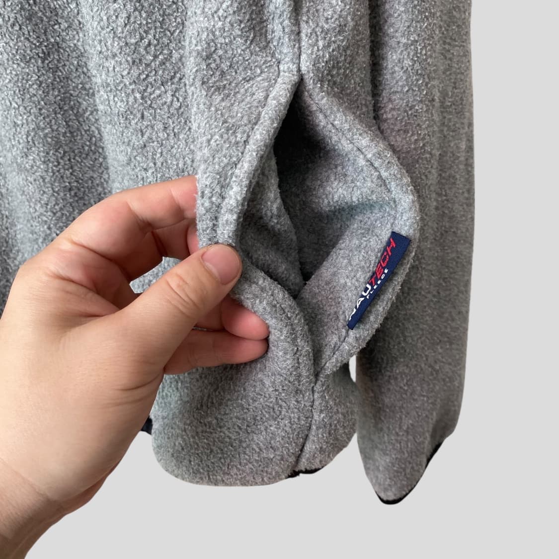 (S)90s NAUTICA 노티카 하프집업 플리스 상품이미지5