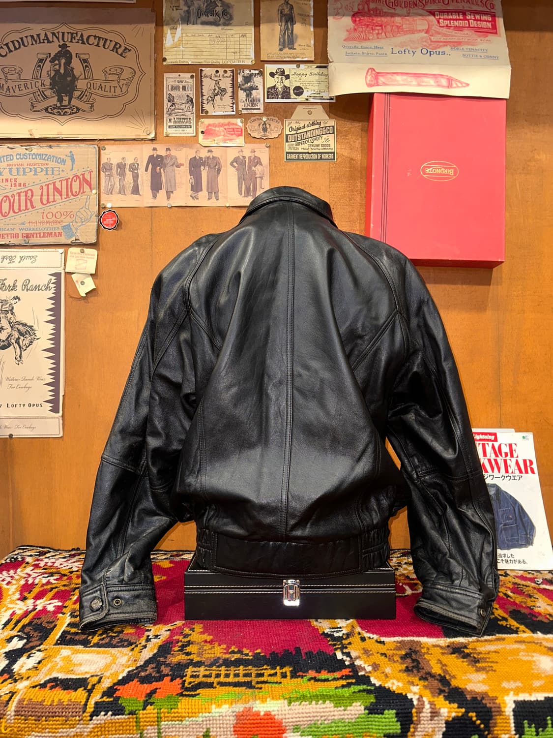 ( XL-2XL ) 가죽자켓 봄버자켓 레더자켓 a2가죽 항공점퍼 밀리터리 상품이미지5