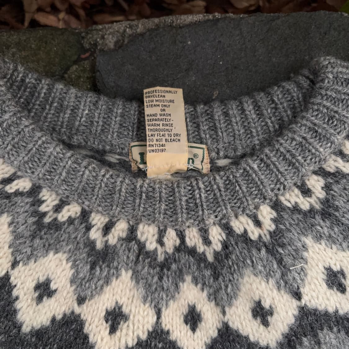 엘엘빈 L.L.Bean 노르딕 울 스웨터 상품이미지9