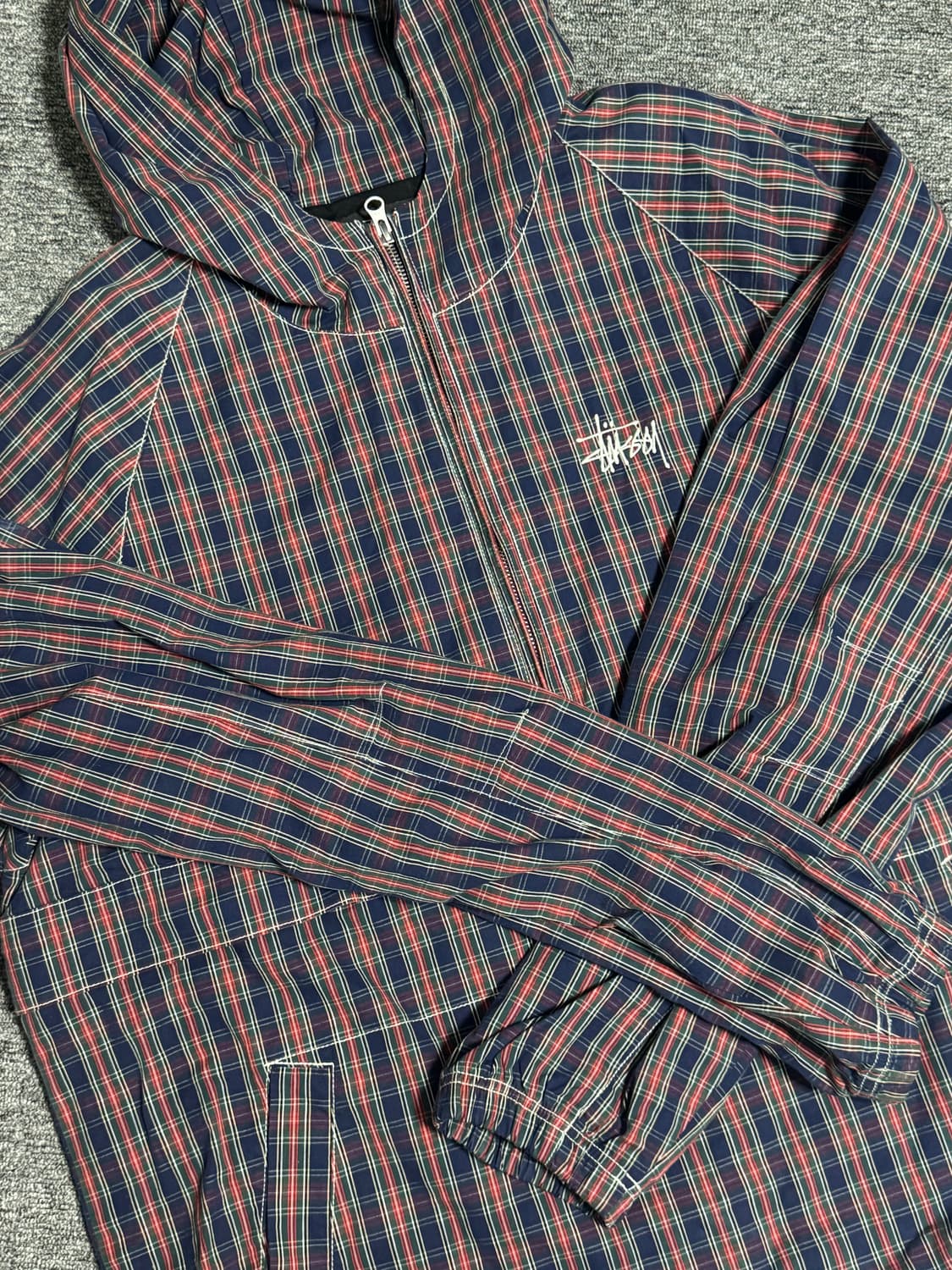 스투시 브러쉬드 아노락[XL] 상품이미지2