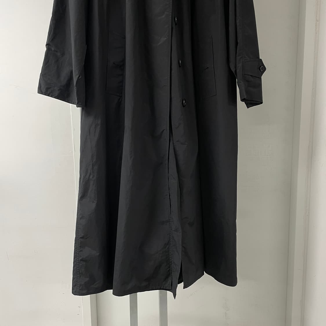 버버리 블랙 싱글 코트 10 상품이미지3