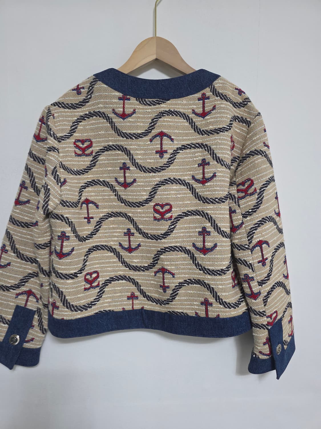 SANDRO 산드로 앵커 트위드 자켓 38 상품이미지2