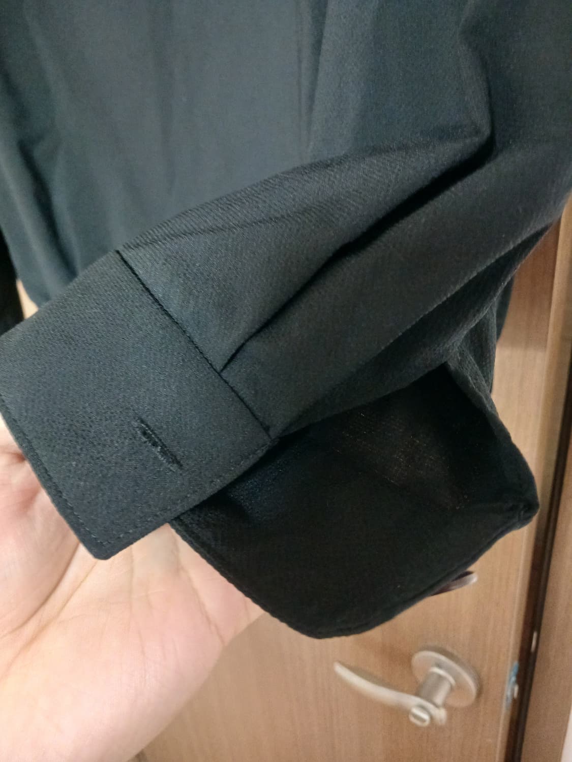 시스템옴므 2024 다크네이비 풀오버 카라 티셔츠 105 상품이미지6