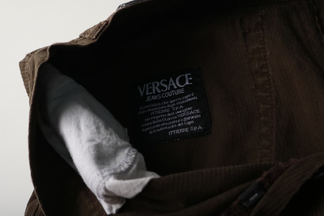 [34인치] 90's 베르사체 코듀로이 팬츠 상품이미지8