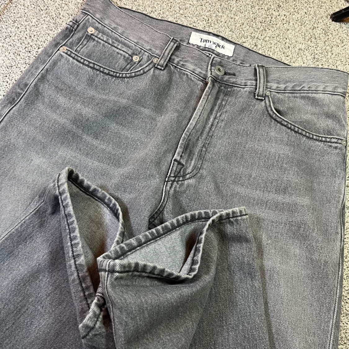 토니웩 워시드 데님 팬츠  상품이미지2