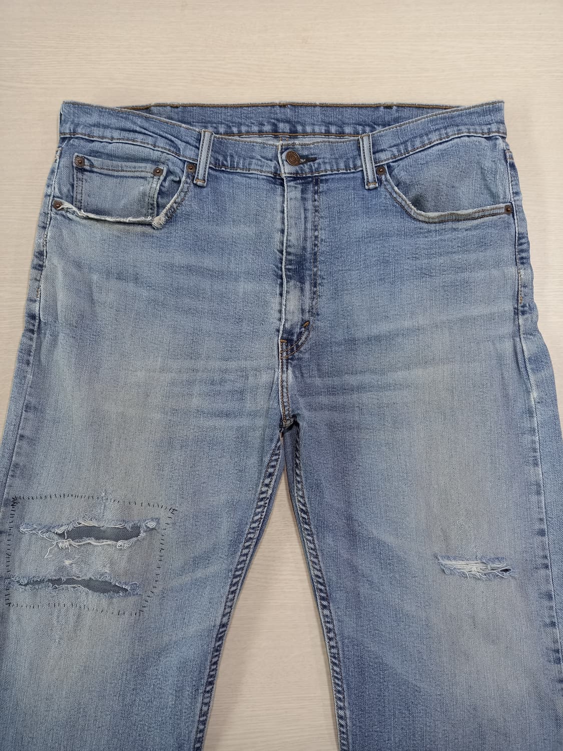 38 리바이스505 콜롬비아 워싱 스판 일자진 38-156 상품이미지3