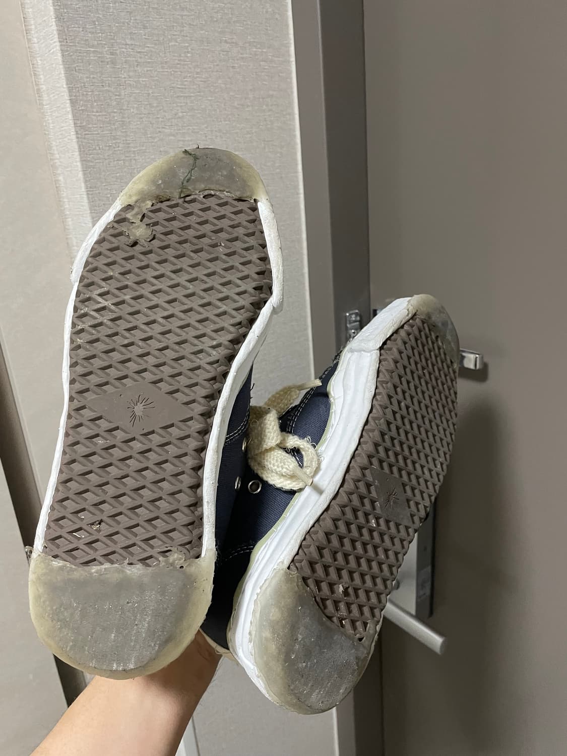 나이젤카본x미하라야스히로 로우 스니커즈 다크 네이비 사이즈 40 상품이미지2