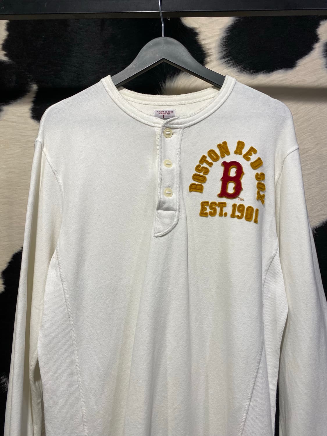 Major league 보스턴 레드삭스 패치 롱슬리브 상품이미지3
