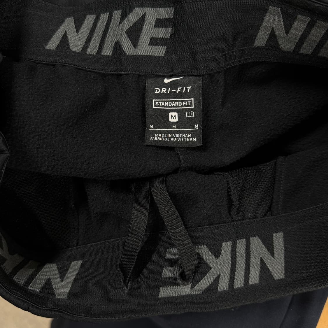나이키 블랙 트레이닝 기모 조거팬츠 M 상품이미지6