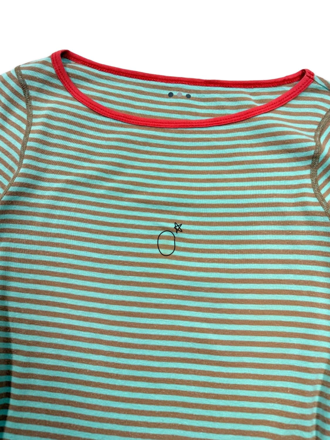 빈티지 민트 스트라이프티 상품이미지3