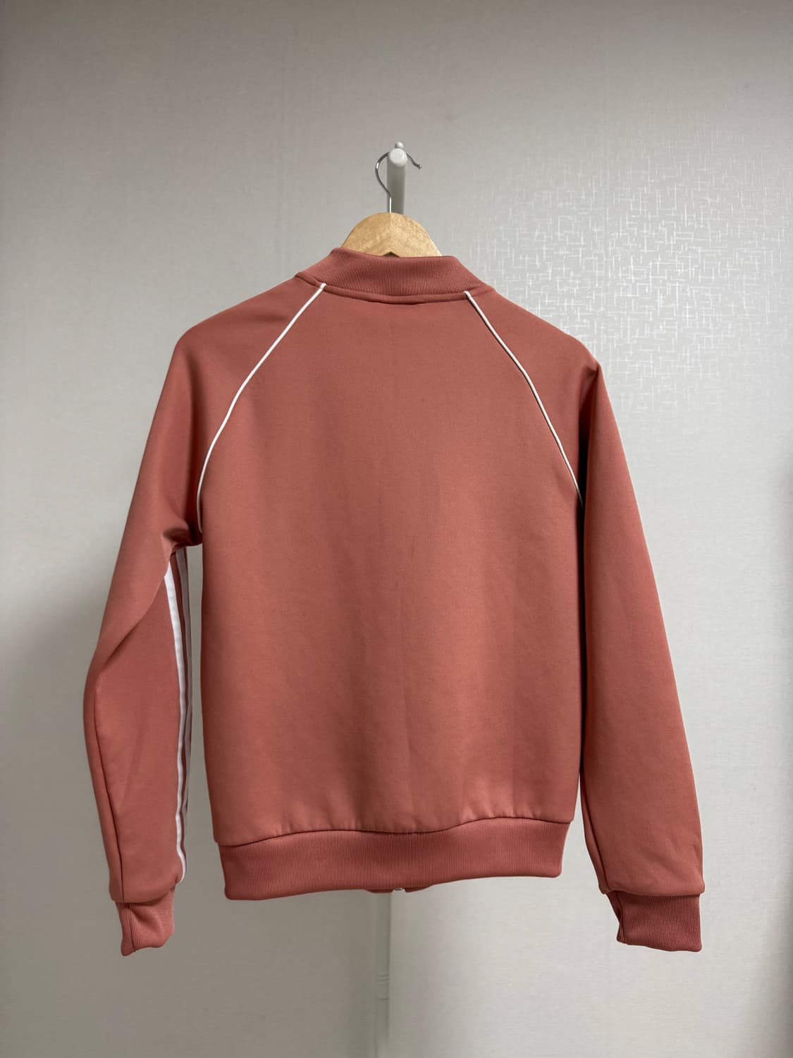 아디다스 삼선 트랙탑 핑크 S 상품이미지2