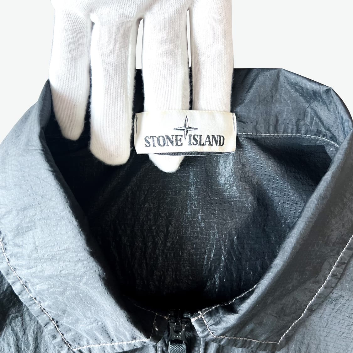 [L] 스톤아일랜드 나일론 메탈 오버셔츠 자켓 상품이미지3