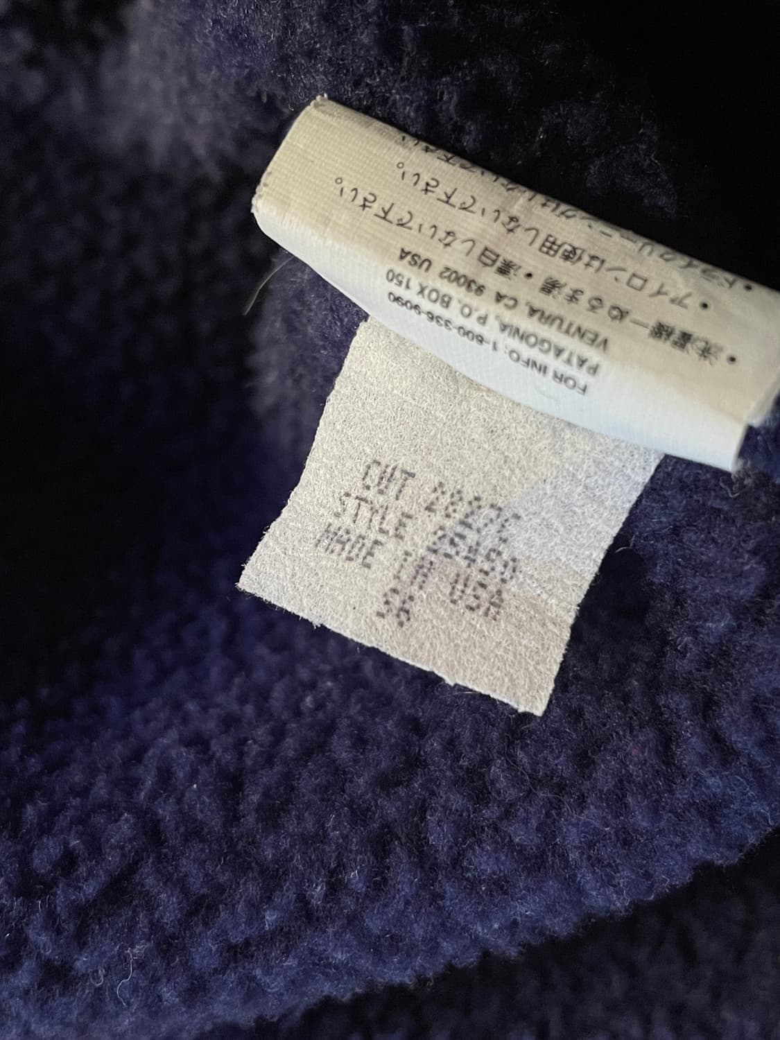 90s Patagonia Synchilla Purple SnapT 상품이미지10