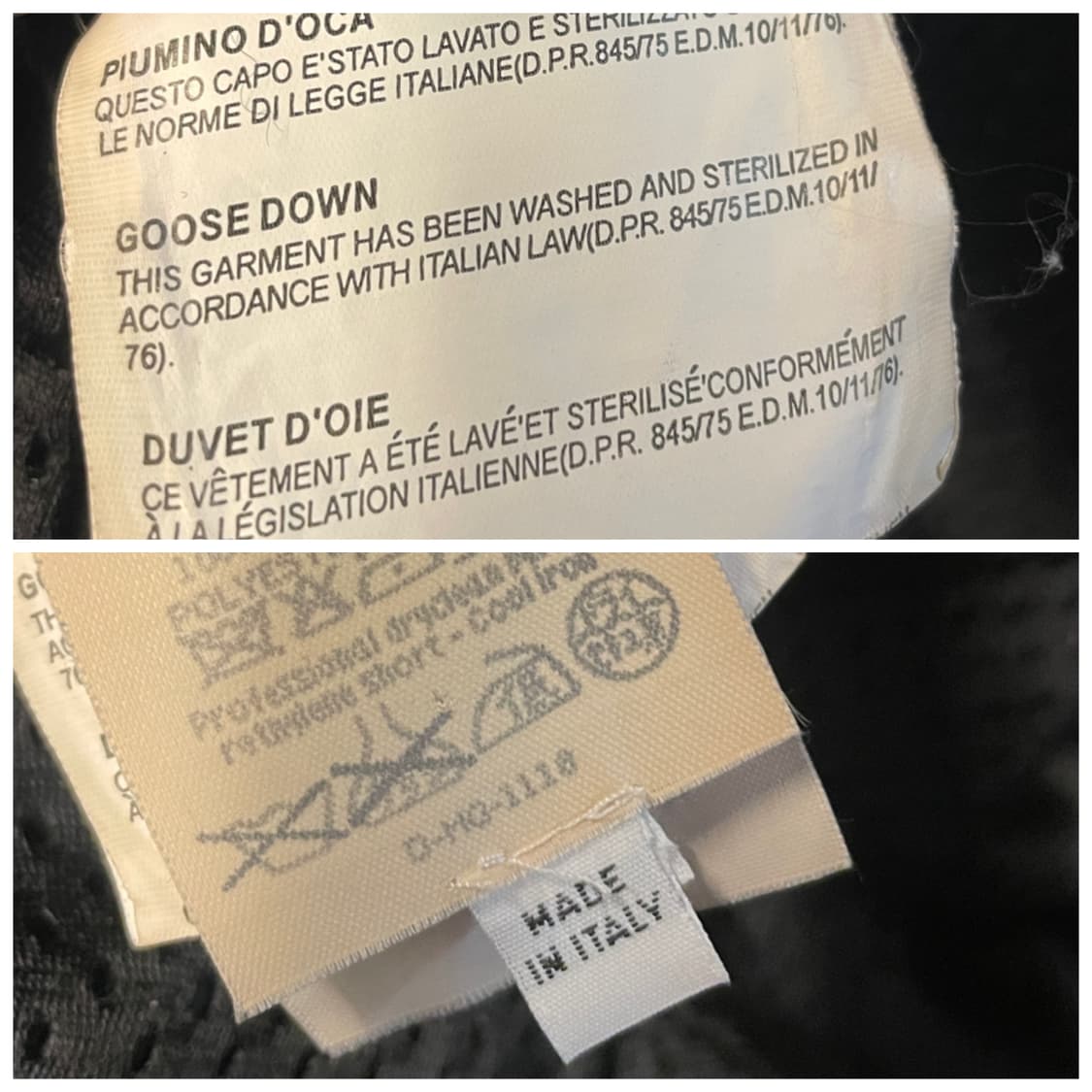 90s 아이스버그 구스다운 패딩 상품이미지10