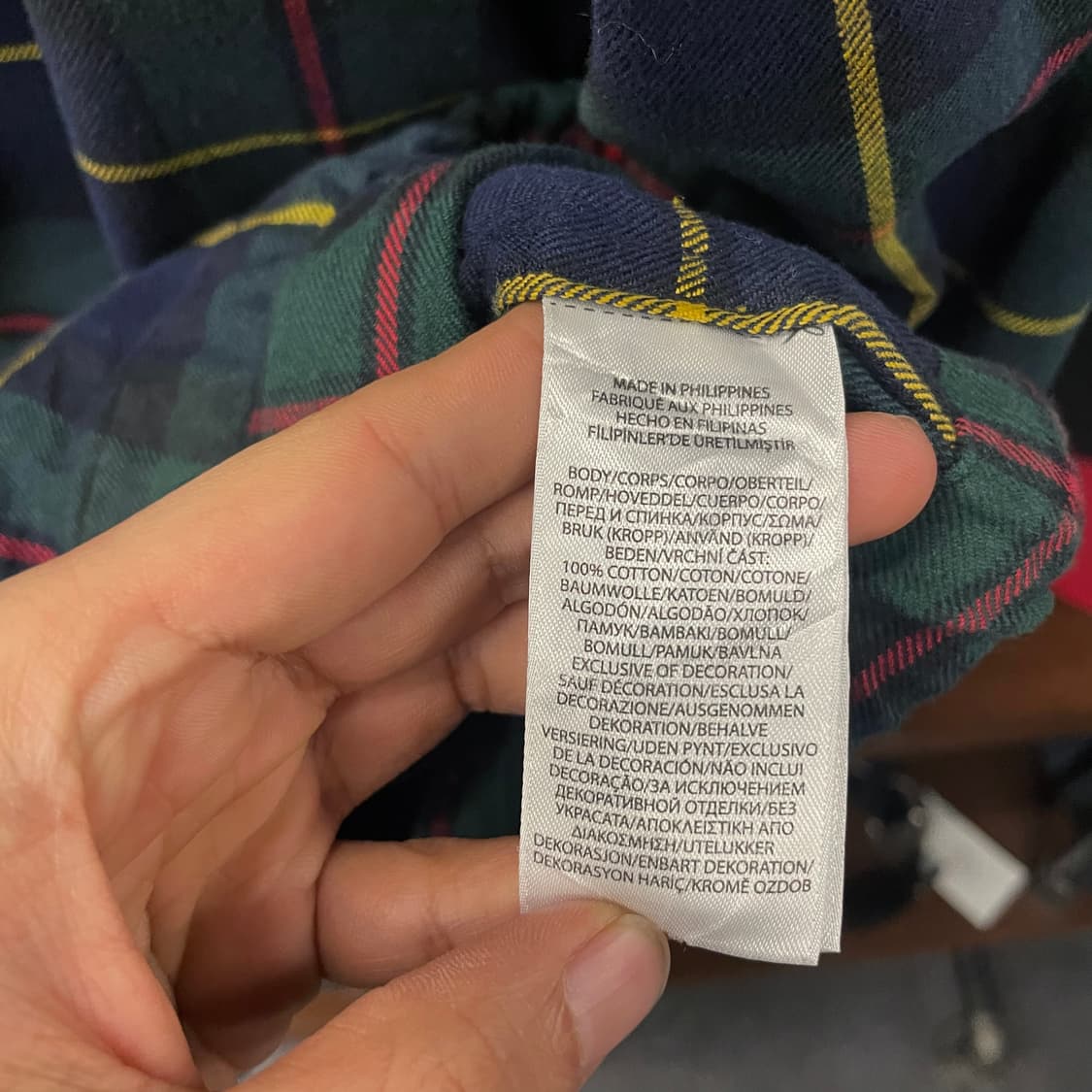 폴로 랄프로렌 세인트 앤드류 트윌 타탄 체크 후드 셔츠 자켓 N106 상품이미지9