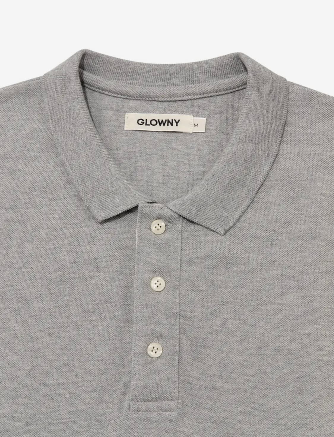 [글로니 GLOWNY] 헤리티지 폴로 드레스(MELANGE GRAY) 상품이미지2