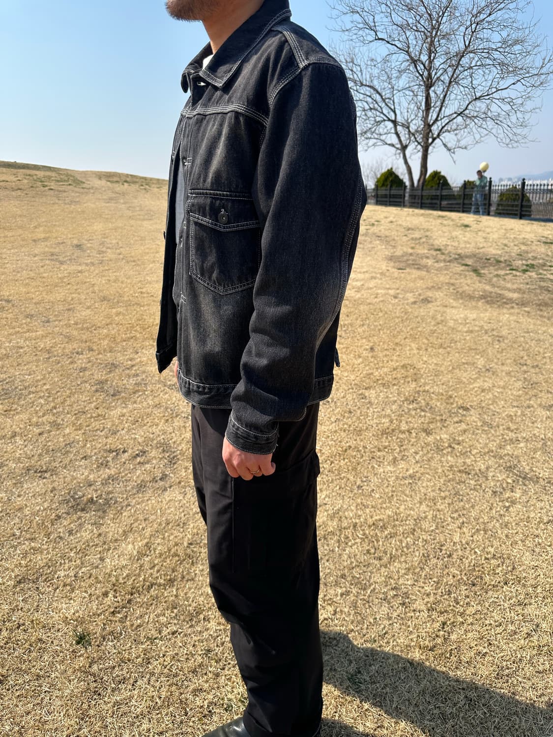 [M] 비디알 302 데님 자켓 상품이미지2