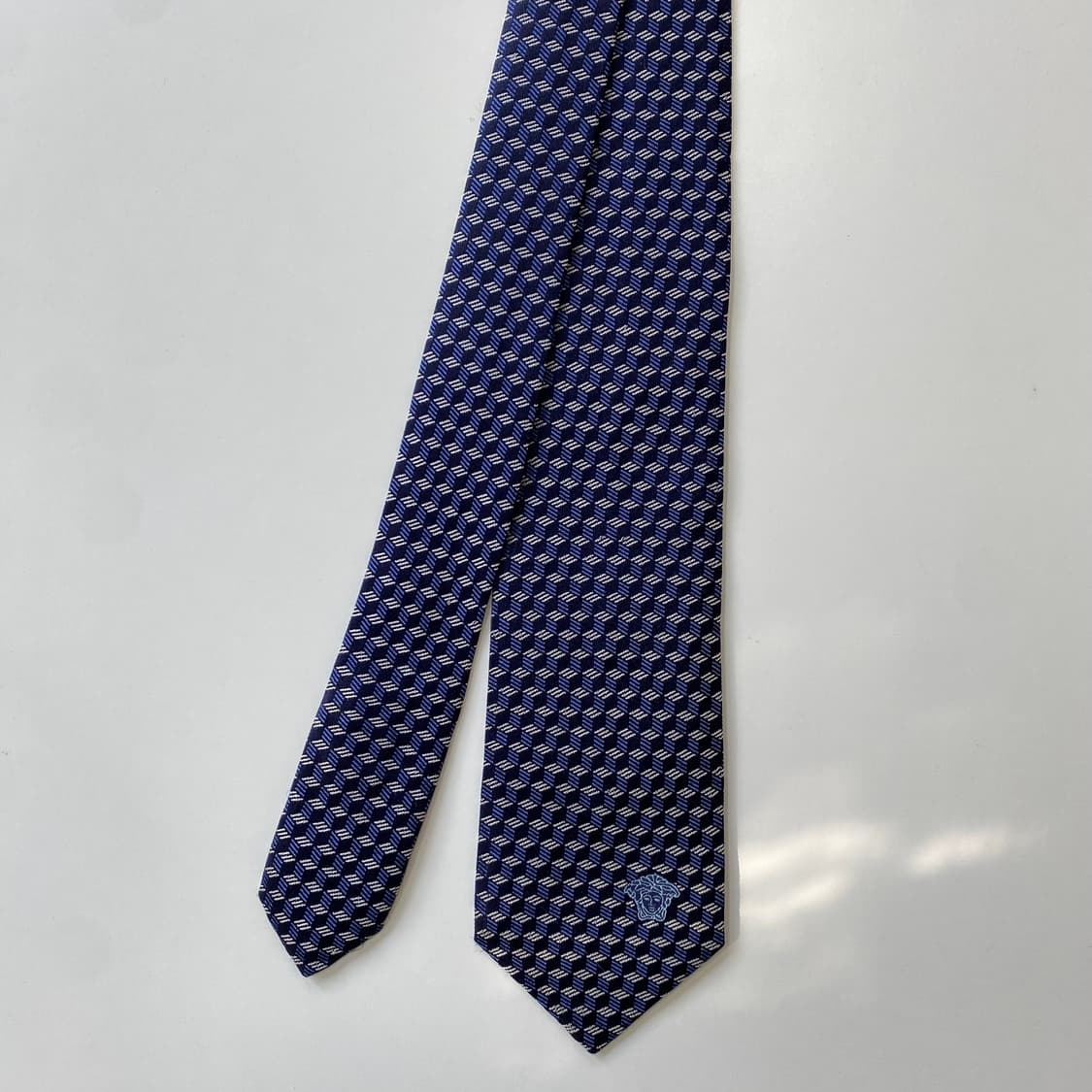 Gianni Versace 베르사체 심플로고 정품 명품넥타이7.8cm 상품이미지2