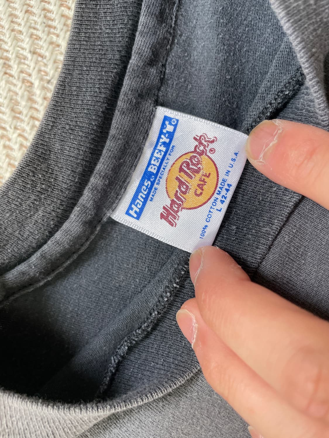 8~90s usa 싱글 hard rock cafe 반팔티 J04340 상품이미지4