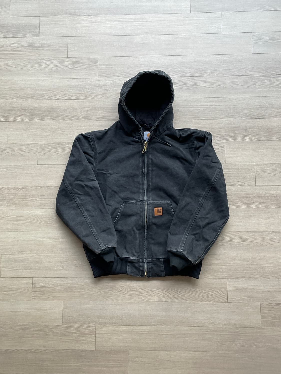 칼하트 j130 BLK 블랙 액티브 자켓 샌드스톤 carhartt 상품이미지1