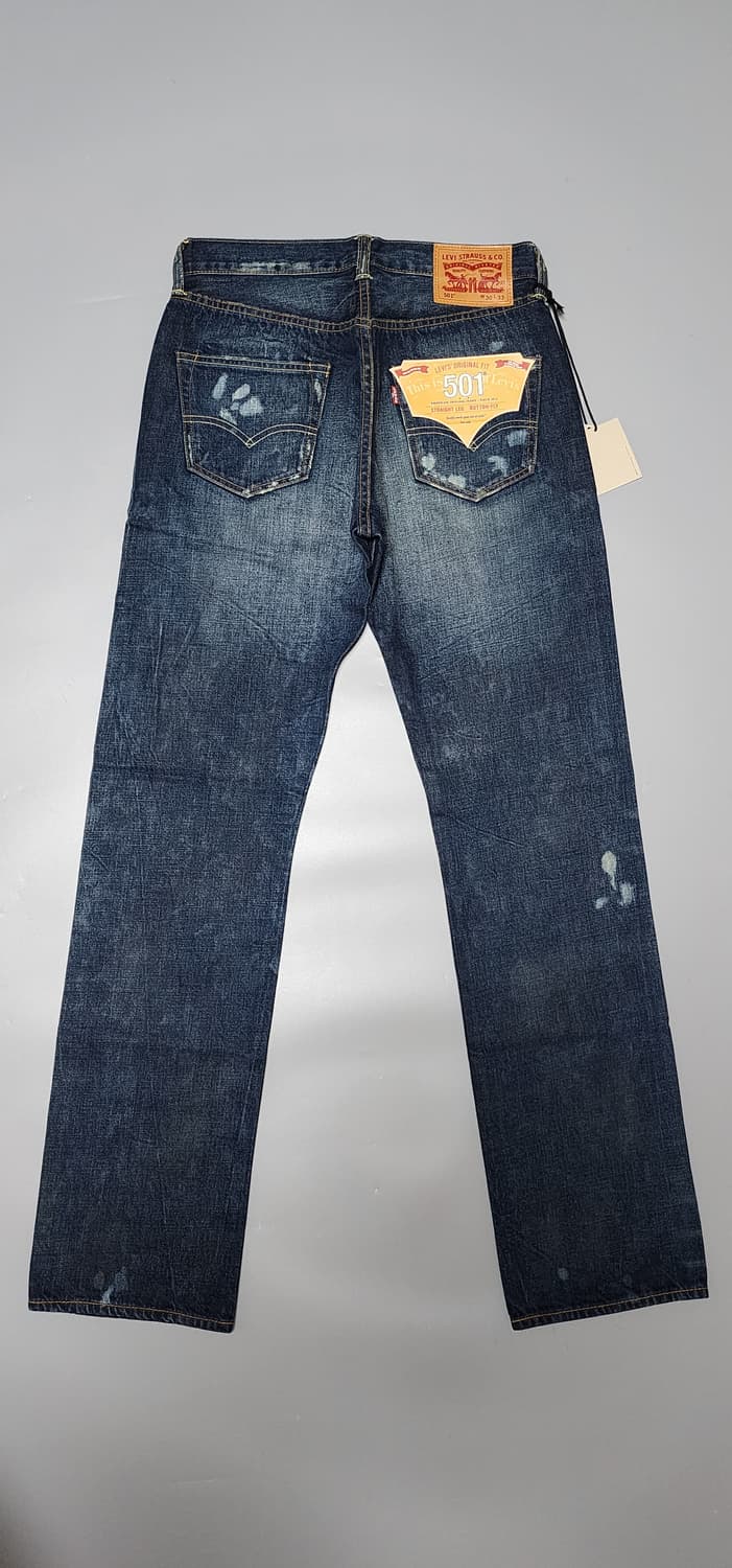 리바이스 501 셀비지 페인팅진 (W30) LEVIS 501 상품이미지8